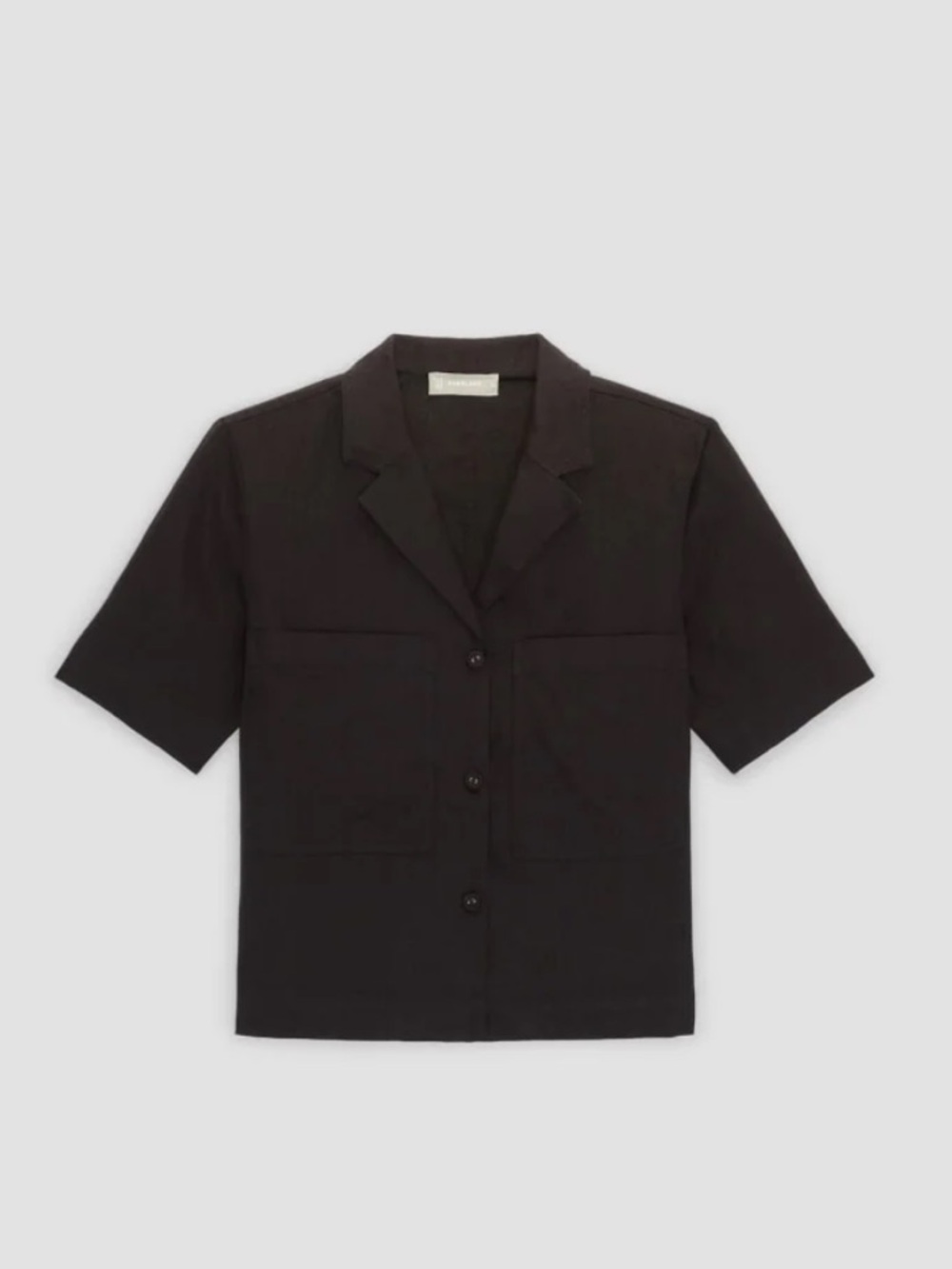 Everlane Linen Workwear Button Up Shirt black small - Picture 2 of 8